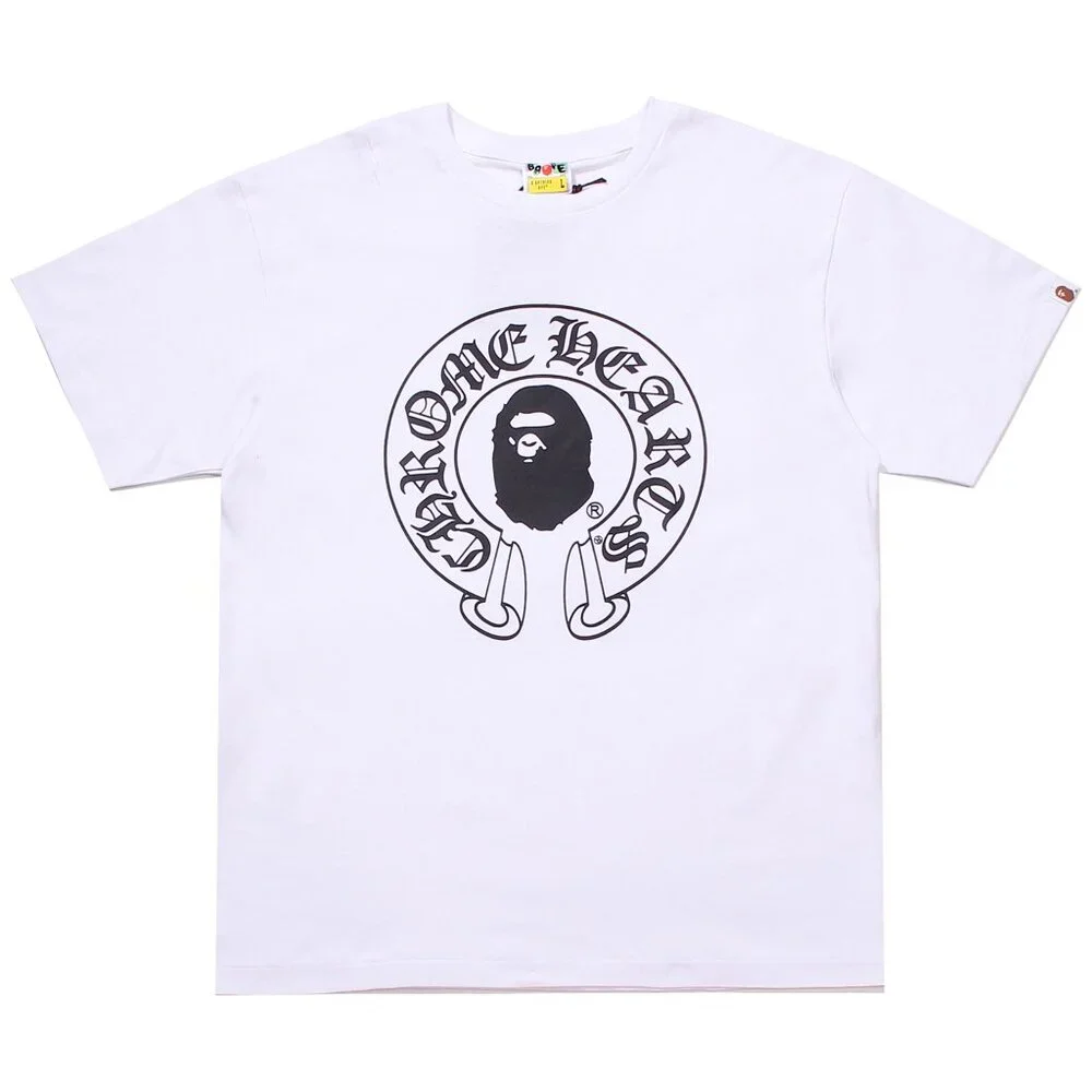 Bape | Shirts | Bape X Chrome Hearts Baby Milo Tshirt White A